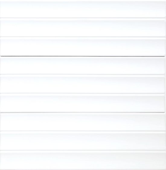 Sausalito 5X13 White Gloss 01 | Tile Center