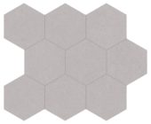 Serena 4" Hex Shale | Tile Center