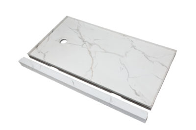 Shower Pan 30×60 Bianco Marble