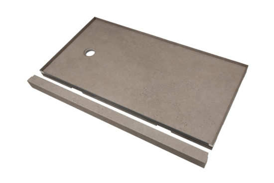 Shower Pan 30×60 Concrete Sand