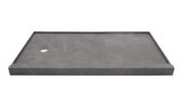 Shower Pan 30x60 Graphite Slate | Tile Center