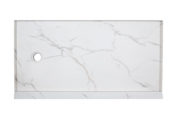 Shower Pan 36x60 Bianco Marble | Tile Center