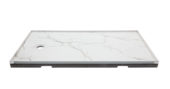Shower Pan 36x60 Bianco Marble | Tile Center