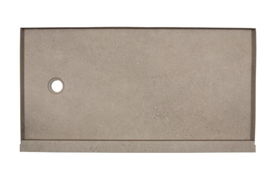 Shower Pan 36x60 Concrete Sand | Tile Center
