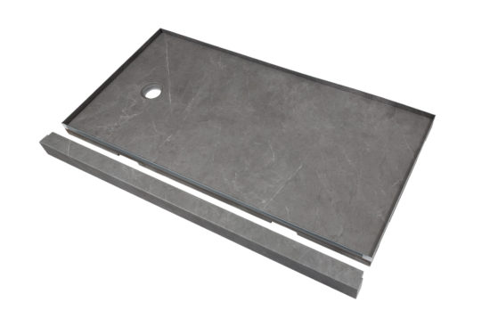Shower Pan 36×60 Graphite Slate