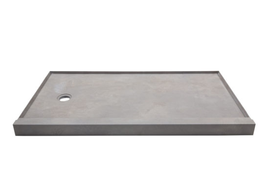 Shower Pan 36x60 Urban Concrete | Tile Center