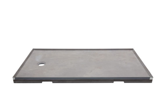 Shower Pan 36x60 Urban Concrete | Tile Center