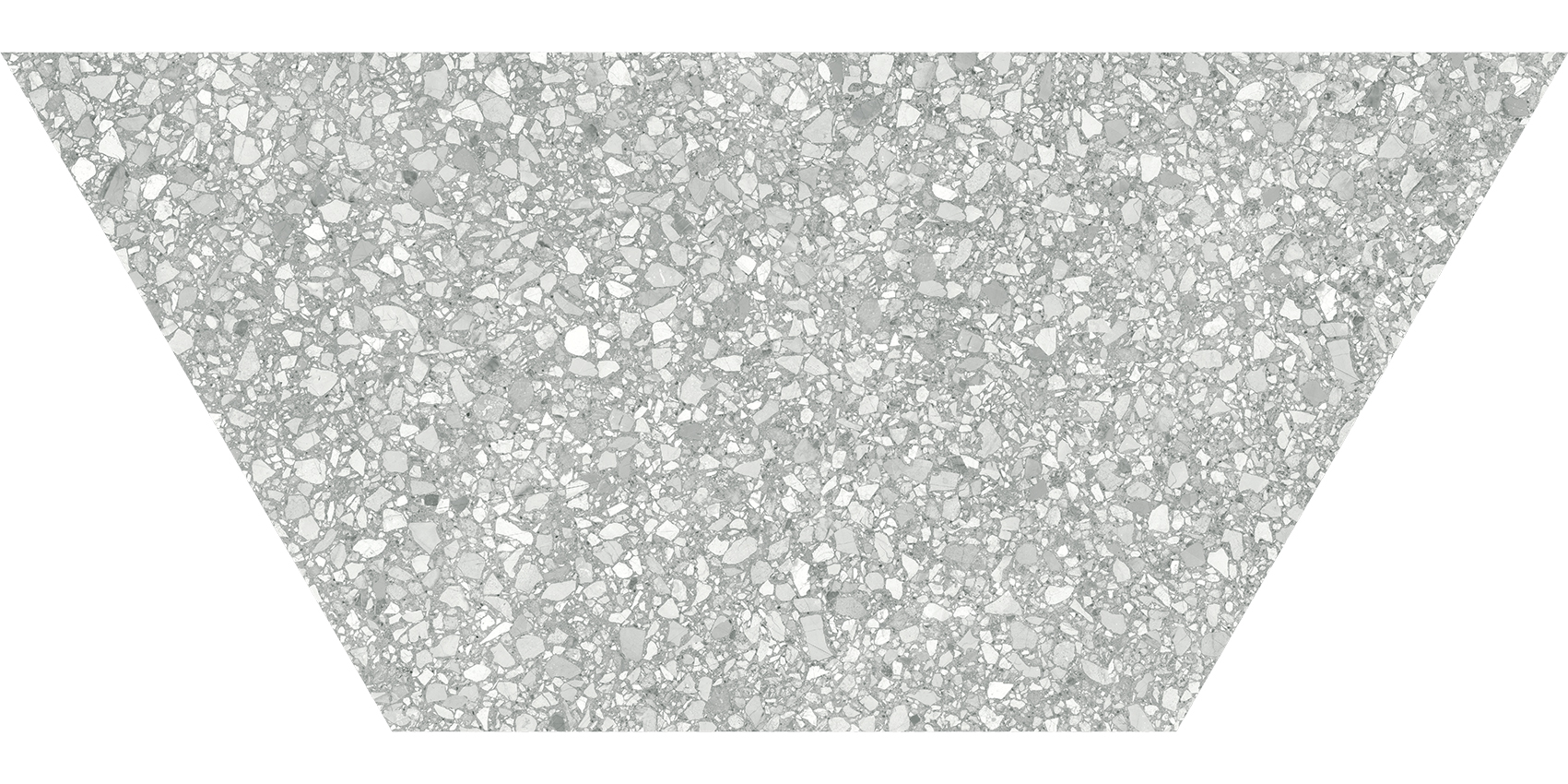 Station 10x24 Ash Half Hexagon | Tile Center