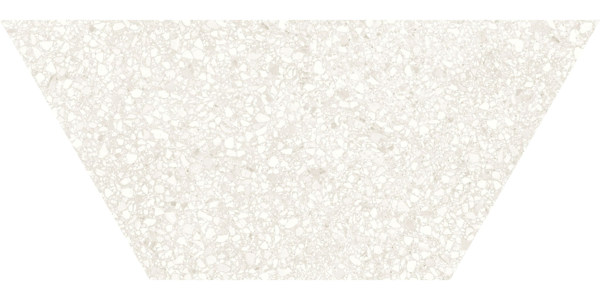 Station 10x24 Ivory Half Hexagon | Tile Center