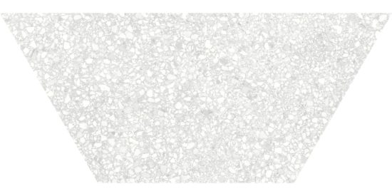 Station 10x24 Pearl Half Hexagon | Tile Center