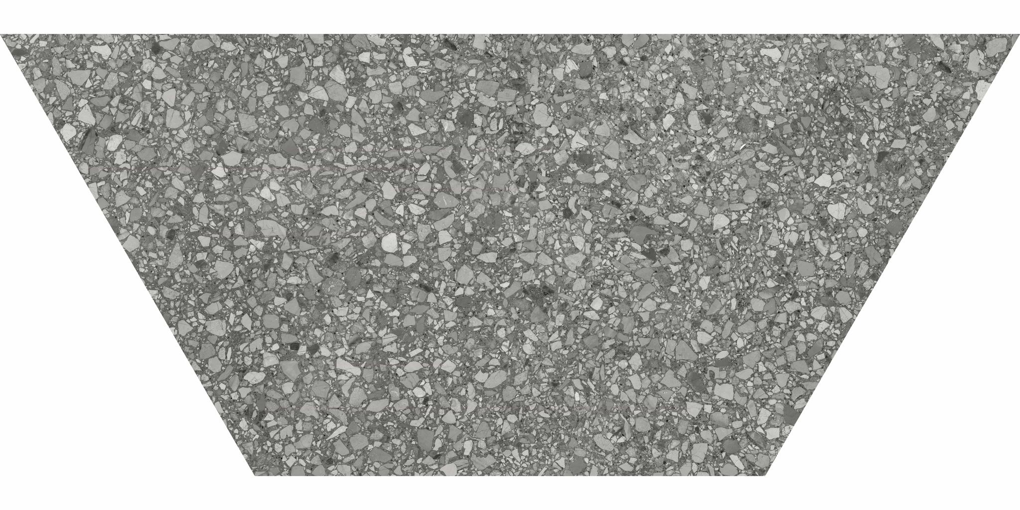 Station 10x24 Shadow Half Hexagon | Tile Center