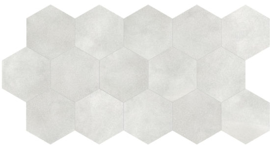Tapestri 8.5 Grey Denim Hexagon | Tile Center