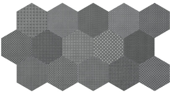 Tapestri 8.5 Silk Blend Hexagon | Tile Center