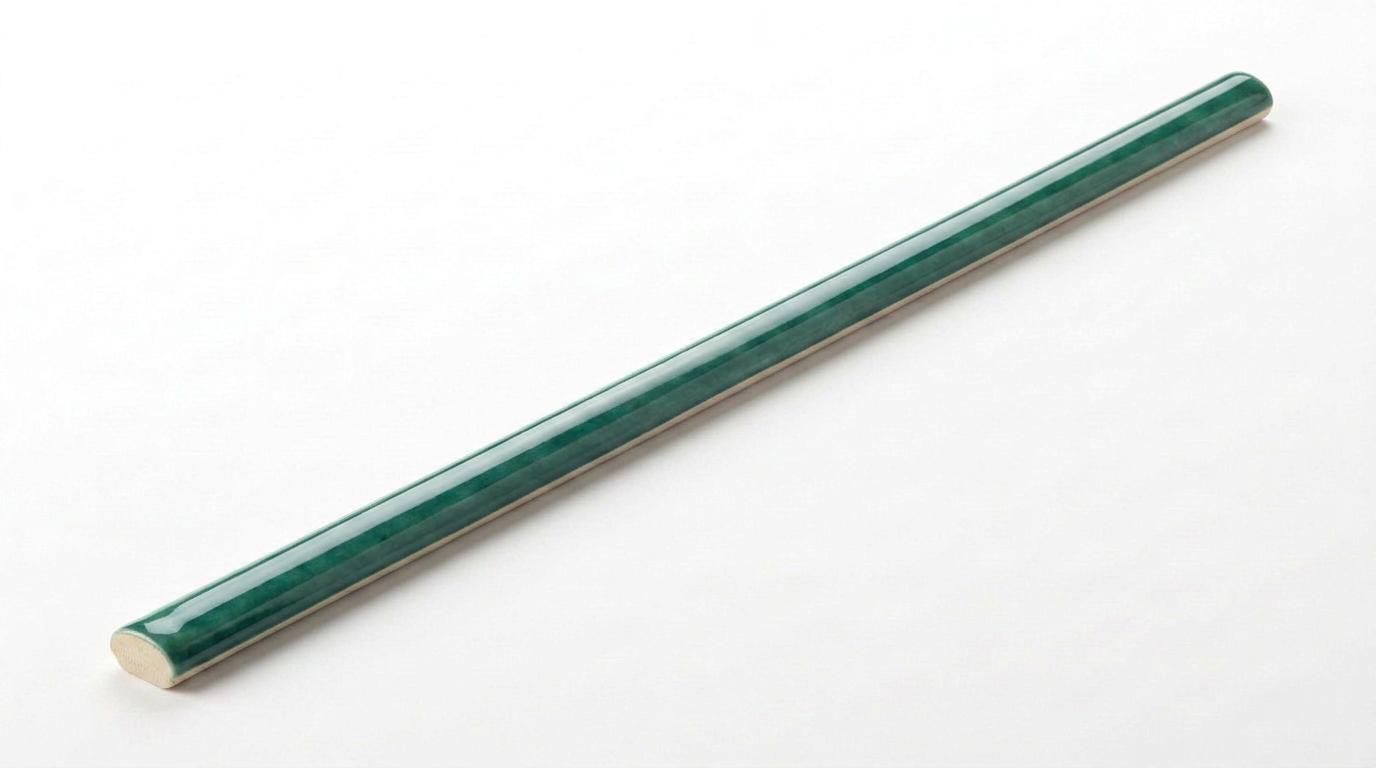 Morocco Green .39x9 Trim | Tile Center