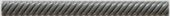 Poitiers 1x12 Rochelle Rope Smoke | Tile Center