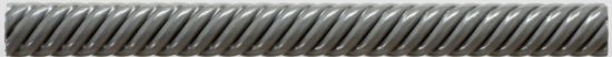 Poitiers 1x12 Rochelle Rope Smoke | Tile Center