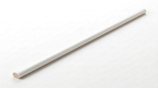 Sausalito 0.39X9 White Gloss Trim | Tile Center