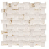 Treasure II Perfect Calacatta 1x2 Basketweave | Tile Center